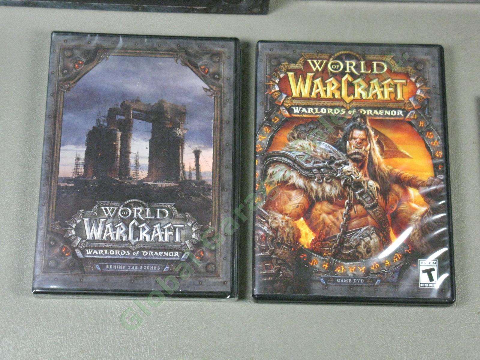 World Of Warcraft Warlords Of Draenor Collectors Edition Sealed Book CD DVD NR! 2