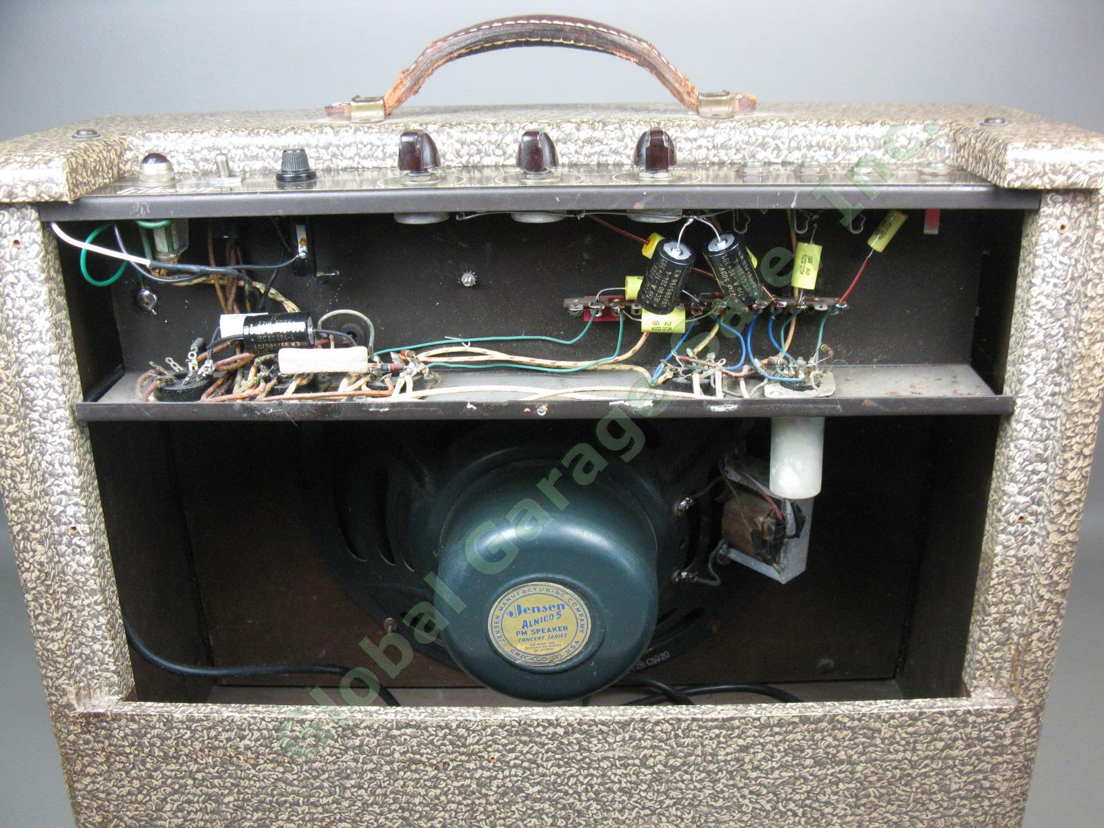 Rare Vtg 1950s Gibson GA-6 Tube Guitar Amp Amplifier Just Restored! New Parts! 20