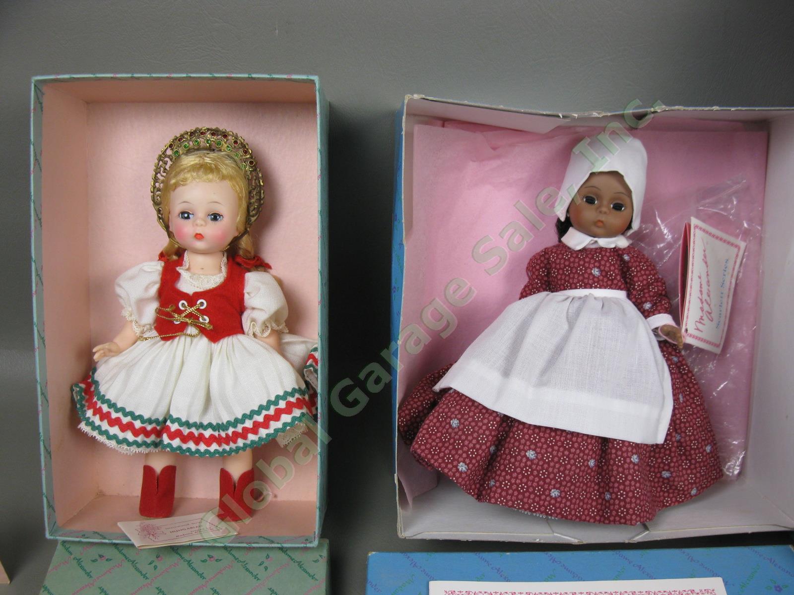 3 Vtg Madame Alexander Dolls +Boxes Set Lot Little Granny Scarlett Series Prissy 1