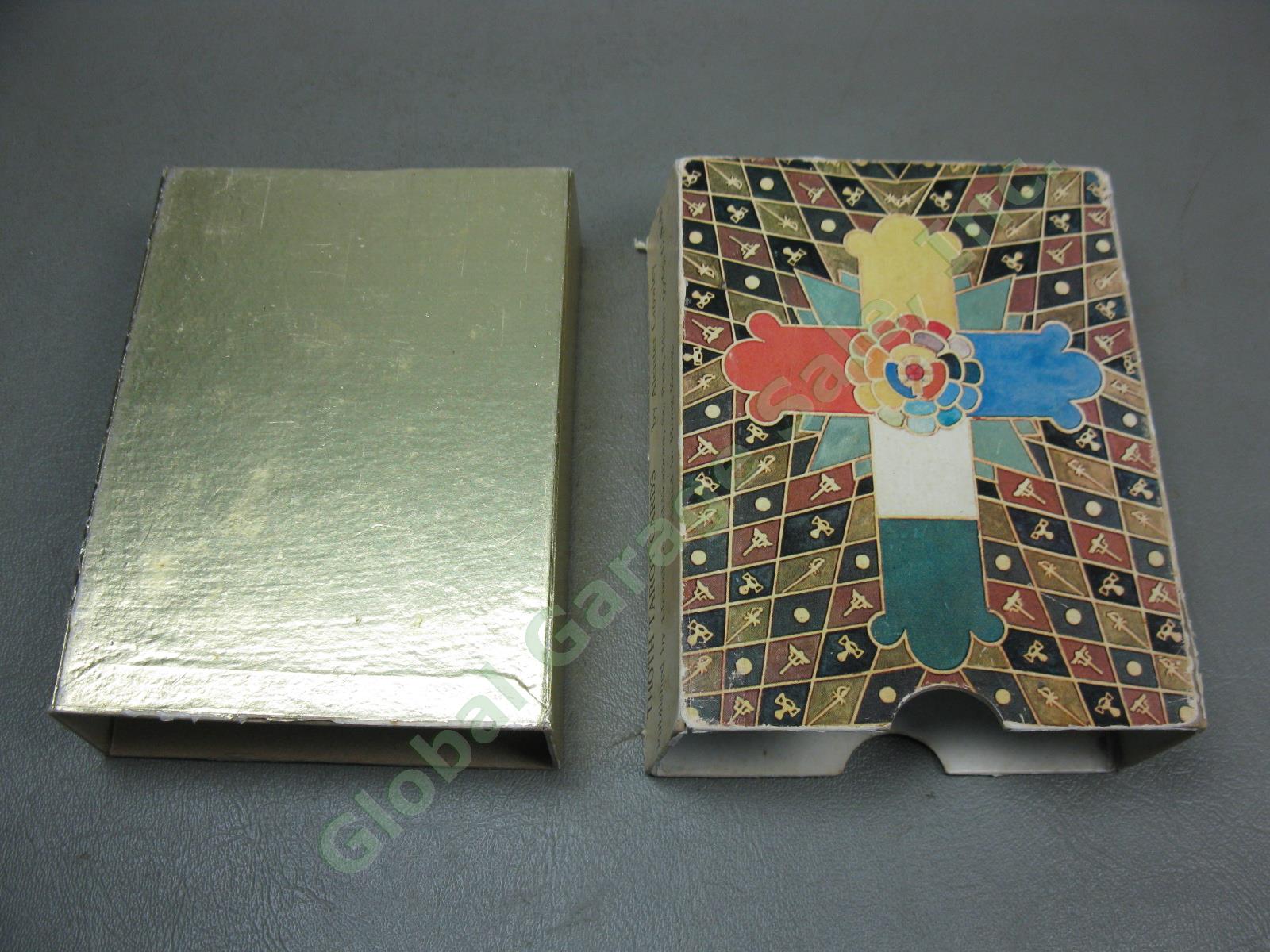 Rare Vtg 1969 Aleister Crowley Thoth Tarot Deck 78 Cards Llewellyn Hong Kong NR! 14