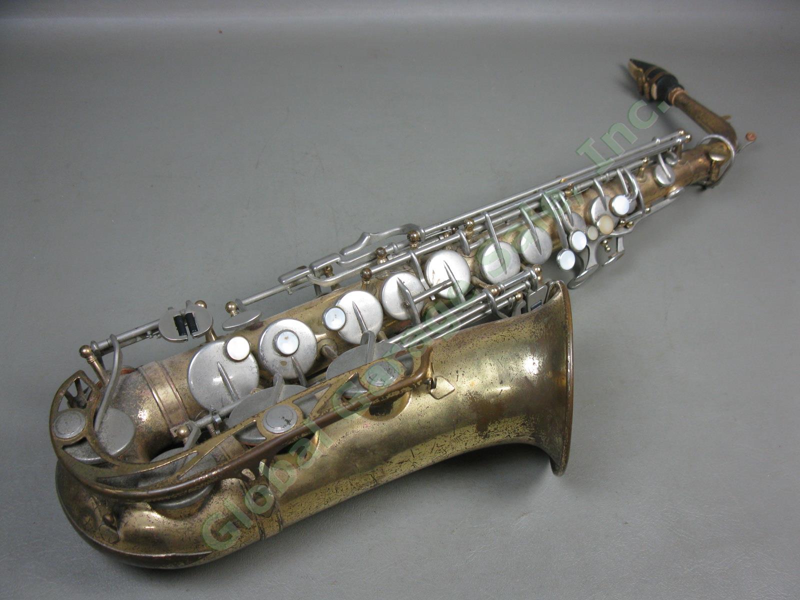Vtg Yamaha YAS-21 Alto Saxophone W/ Case As-Is Parts/Repair Serial 016985 1975? 1
