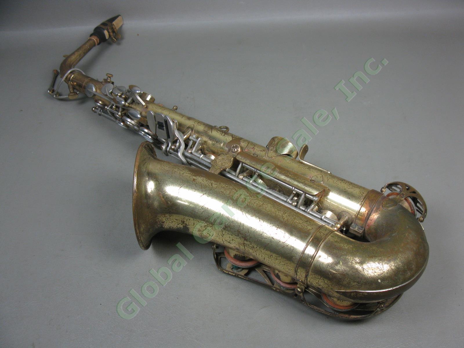 Vtg Yamaha YAS-21 Alto Saxophone W/ Case As-Is Parts/Repair Serial 016985 1975? 4