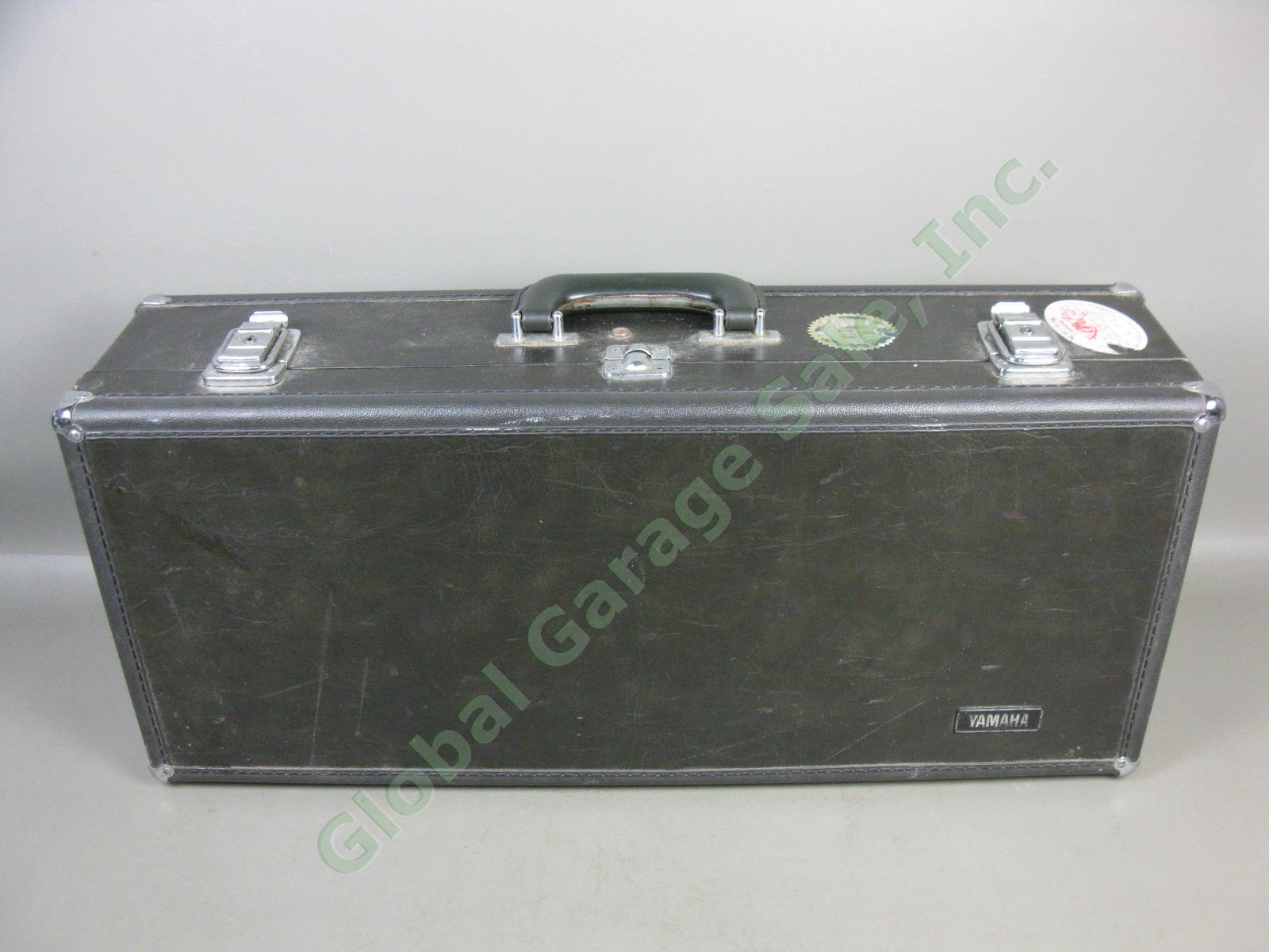 Vtg Yamaha YAS-21 Alto Saxophone W/ Case As-Is Parts/Repair Serial 016985 1975? 12