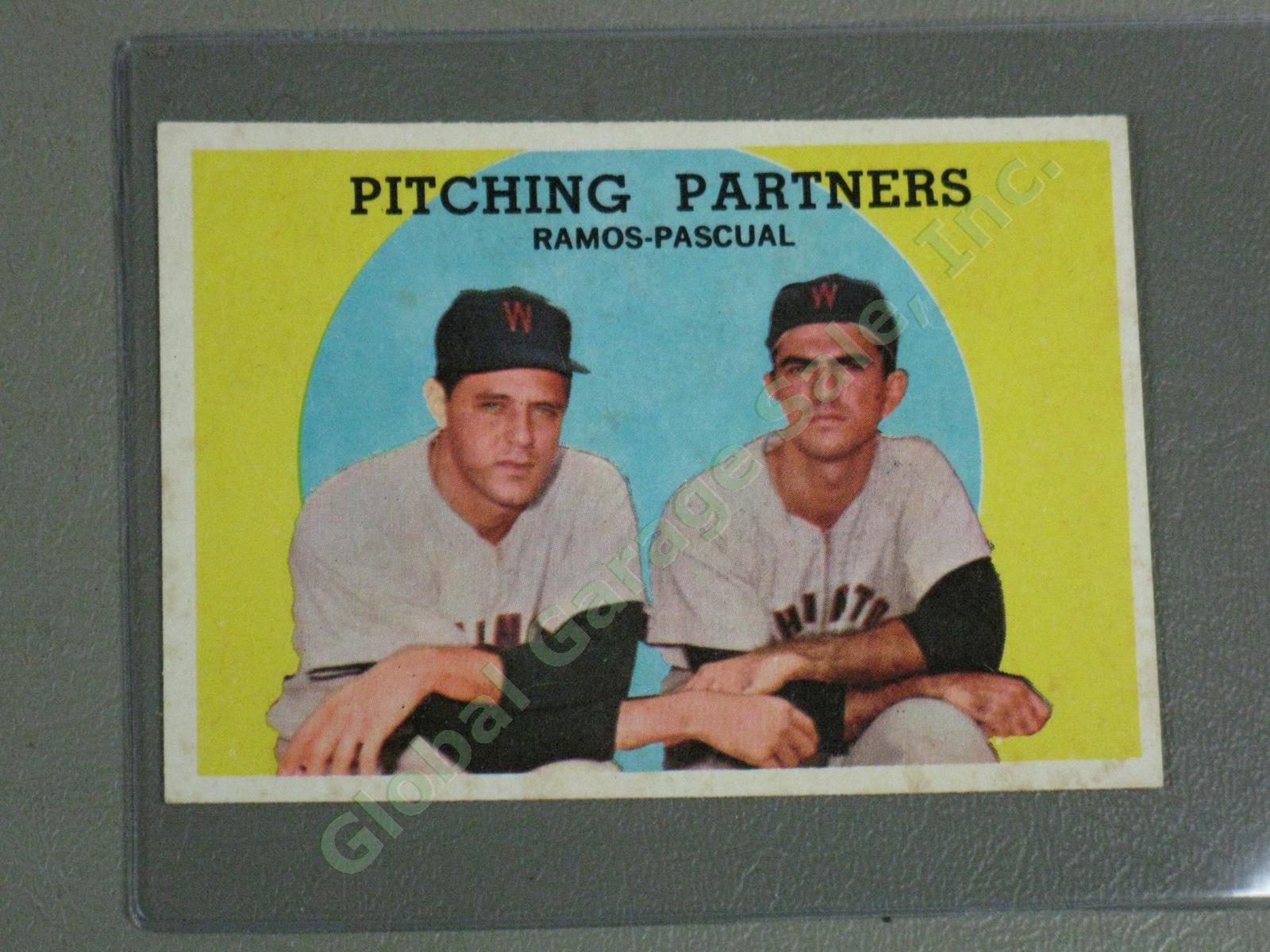 175 Vtg 1959 Topps Baseball Card Lot Robin Roberts Billy Pierce Whitey Herzog NR 3