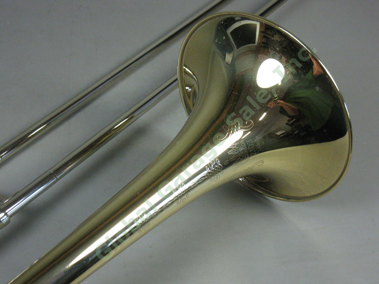 King 2103 3B Slide Trombone 7C Mouthpiece Original Owner/Case VG Condition NR! 9