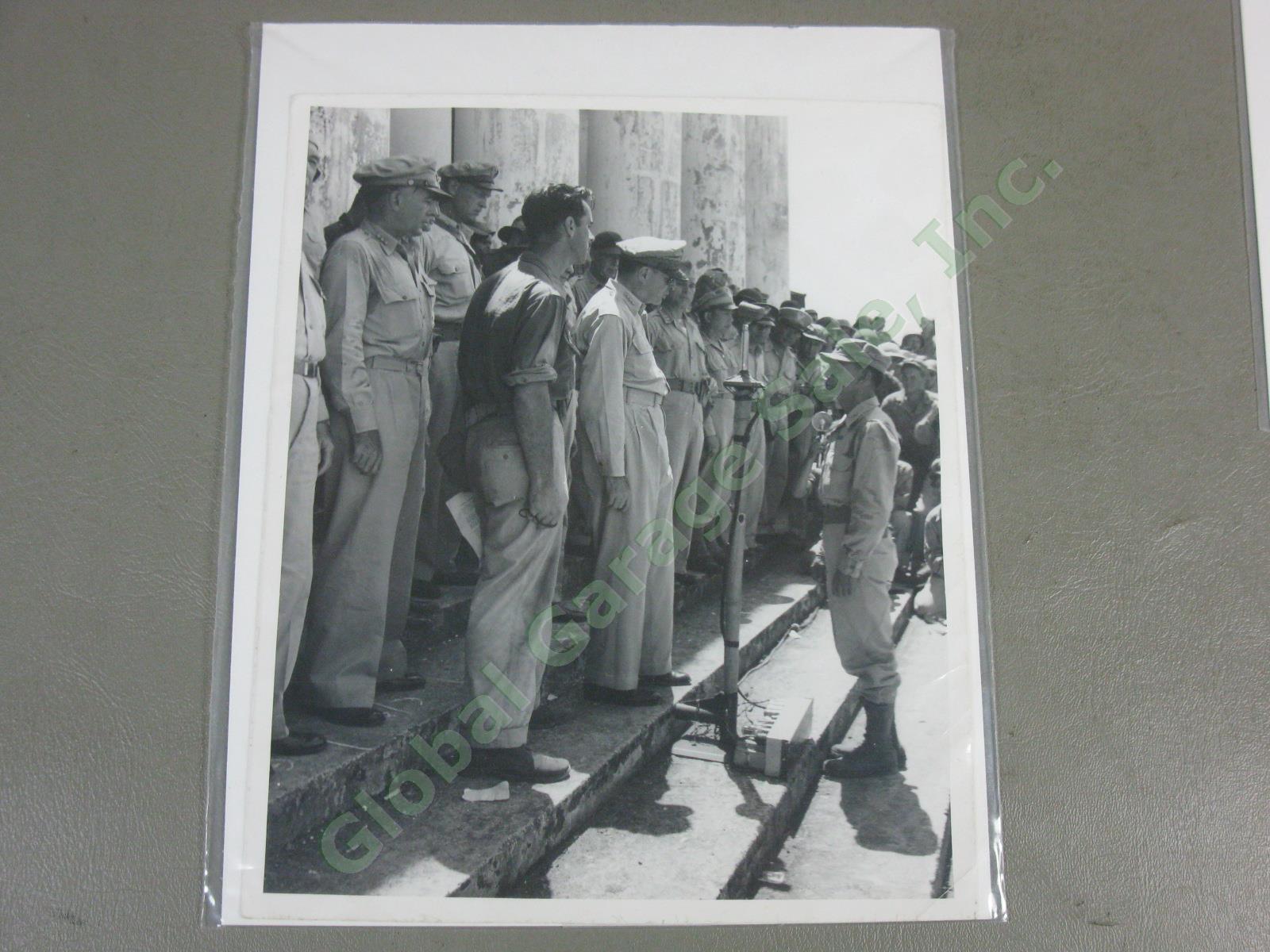 22 General Douglas MacArthur WWII US Army Press Photo Lot New Guinea Philippines 7