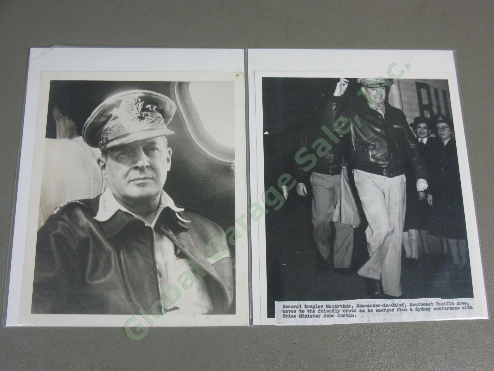 22 General Douglas MacArthur WWII US Army Press Photo Lot New Guinea Philippines 9