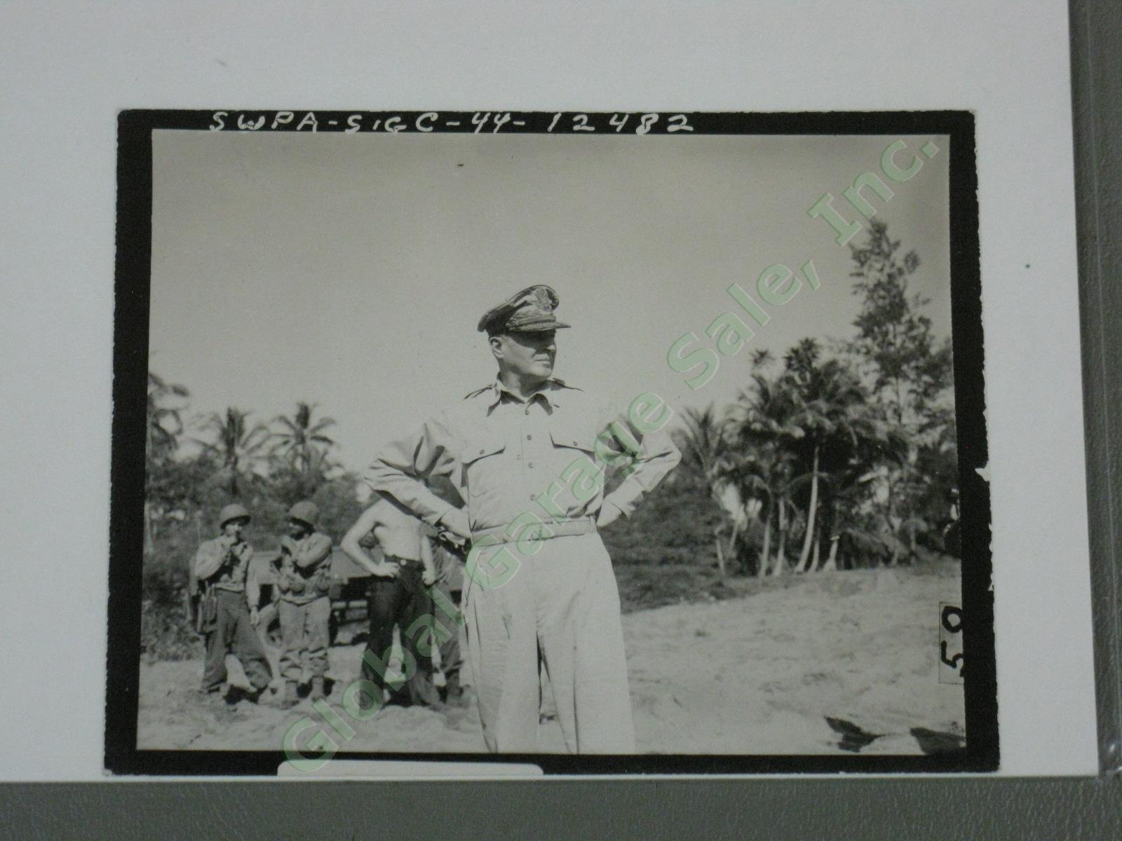 22 General Douglas MacArthur WWII US Army Press Photo Lot New Guinea Philippines 11