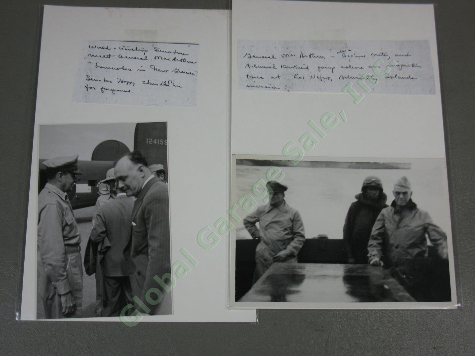 22 General Douglas MacArthur WWII US Army Press Photo Lot New Guinea Philippines 15