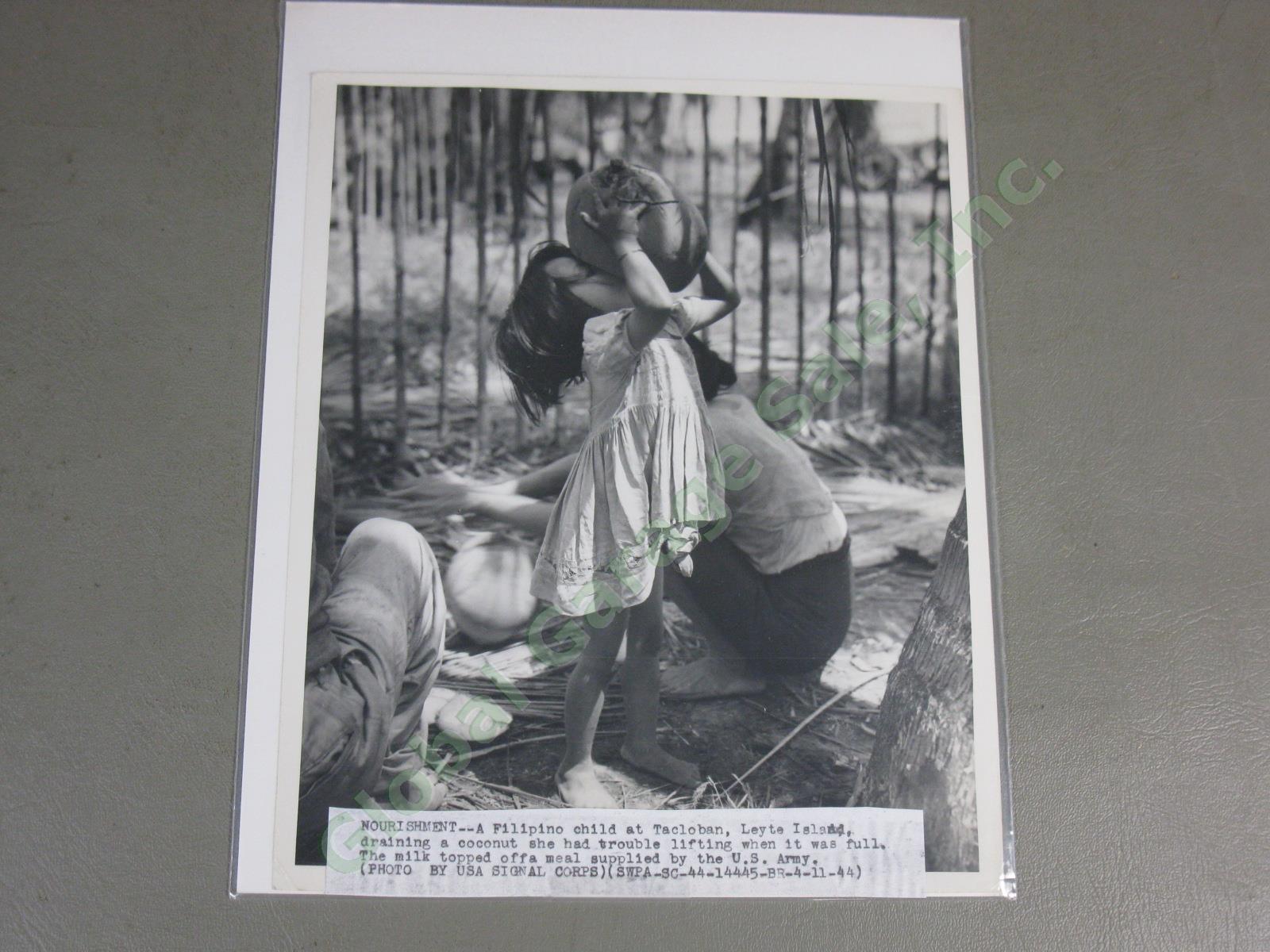 93 Rare WWII US Army Press Photo Lot Island Combat Philippines Pacific Theater 3