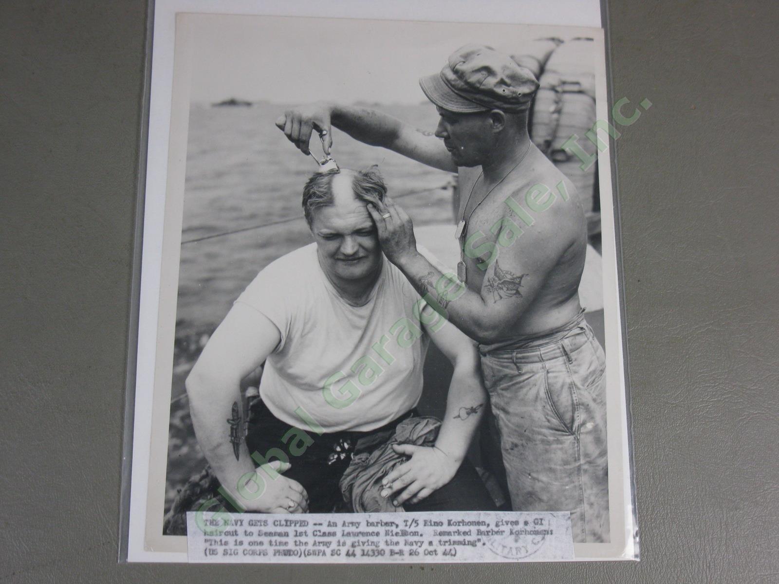 93 Rare WWII US Army Press Photo Lot Island Combat Philippines Pacific Theater 7