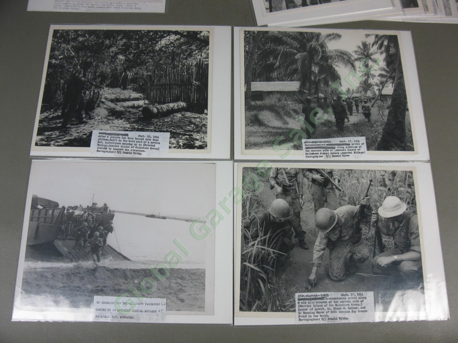93 Rare WWII US Army Press Photo Lot Island Combat Philippines Pacific Theater 18