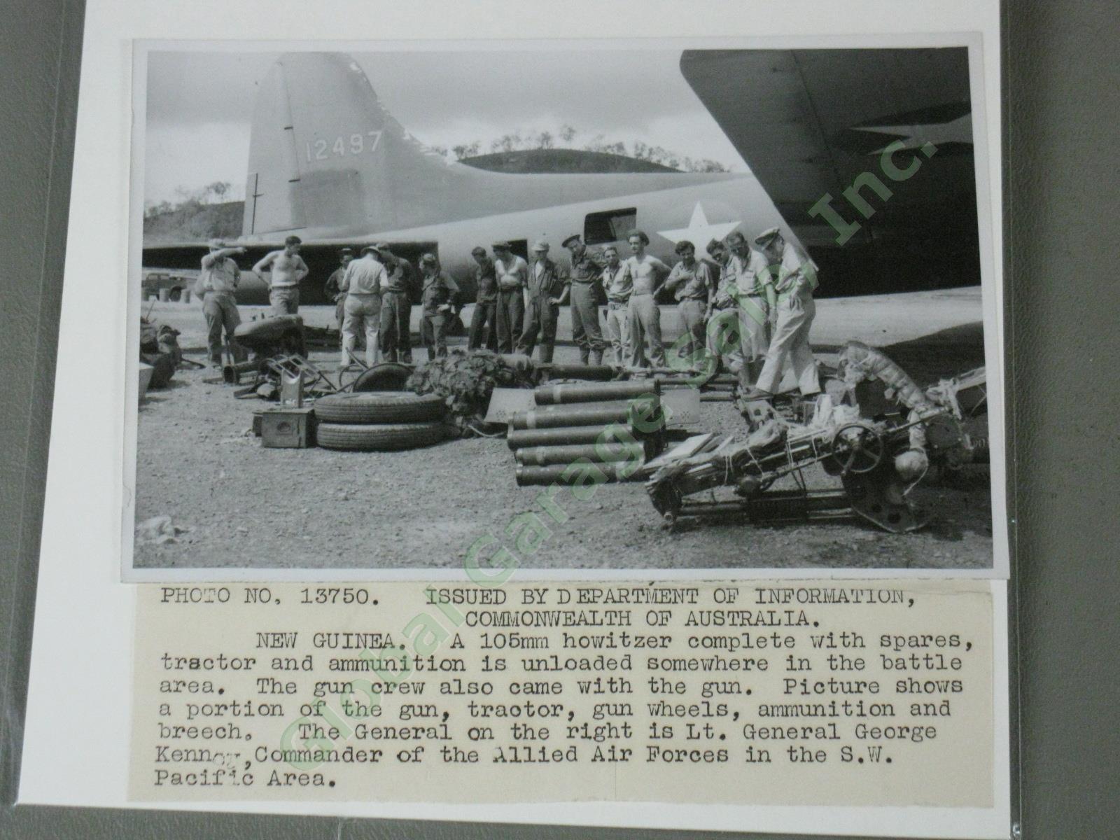 74 Original WWII US Army Press Photo Lot Papua New Guinea Combat Japanese POW ++ 7