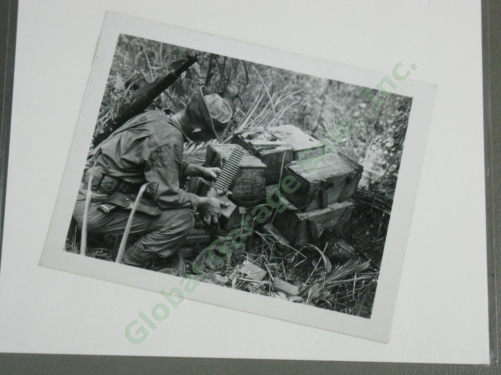 74 Original WWII US Army Press Photo Lot Papua New Guinea Combat Japanese POW ++ 9