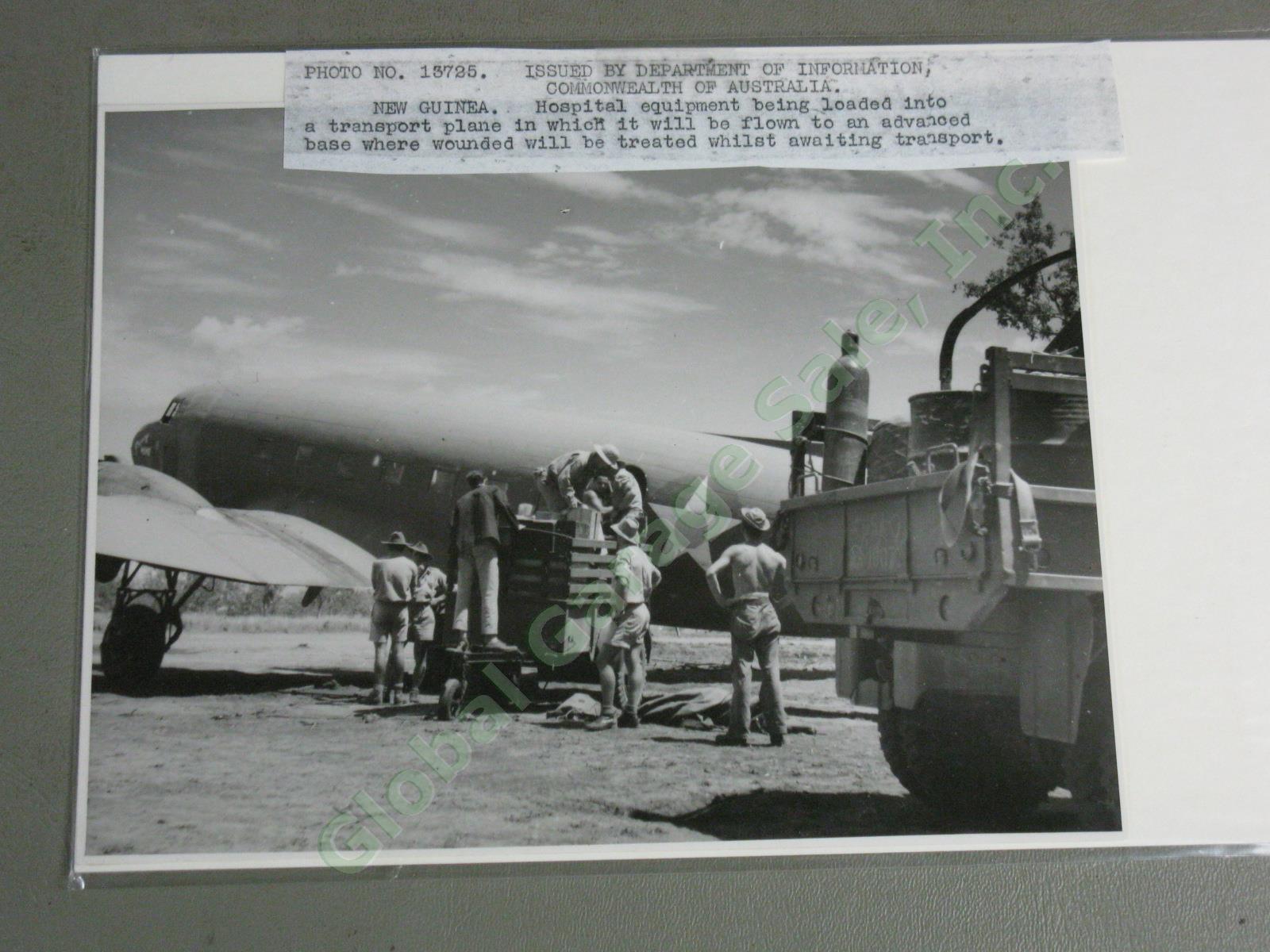 74 Original WWII US Army Press Photo Lot Papua New Guinea Combat Japanese POW ++ 21
