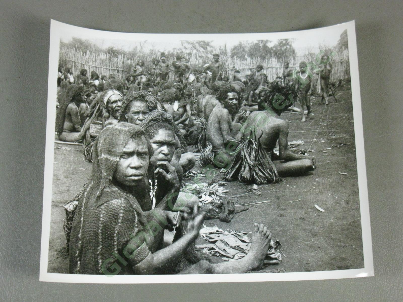 89 Original 1940s WWII Papua New Guinea Natives US Army Press Photos Lot 8"x10"+ 3