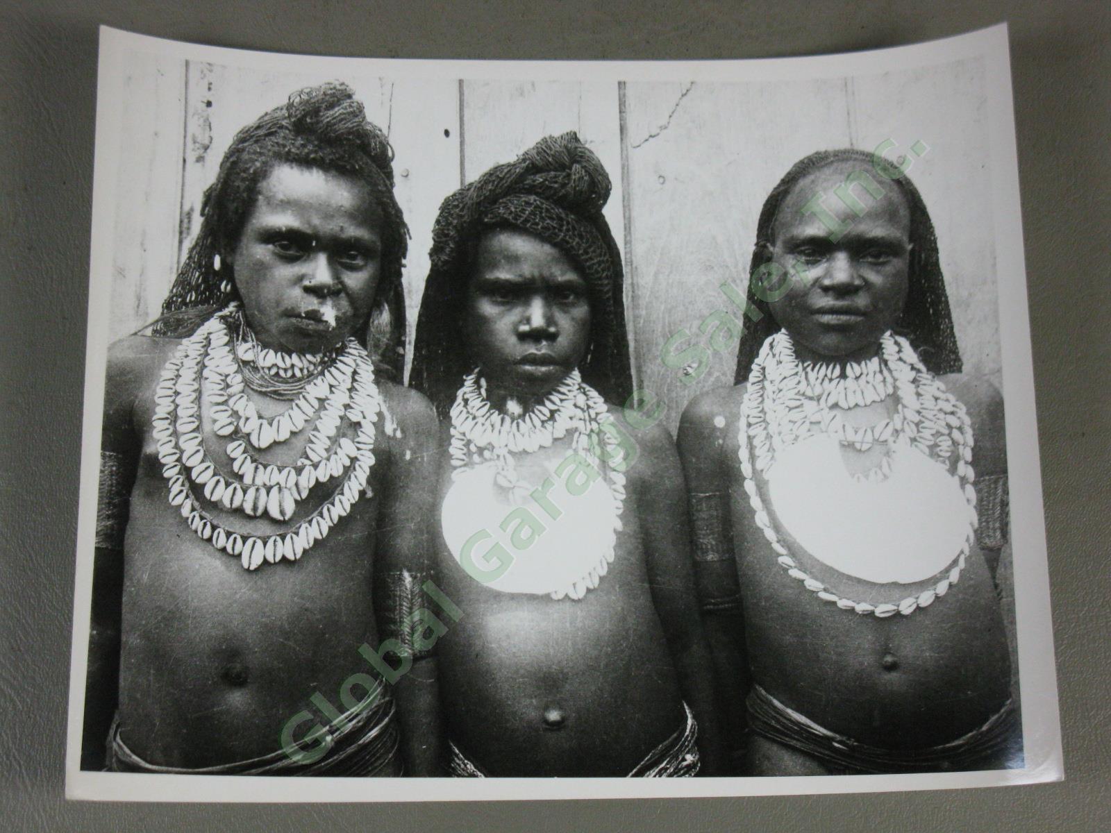 89 Original 1940s WWII Papua New Guinea Natives US Army Press Photos Lot 8"x10"+ 6