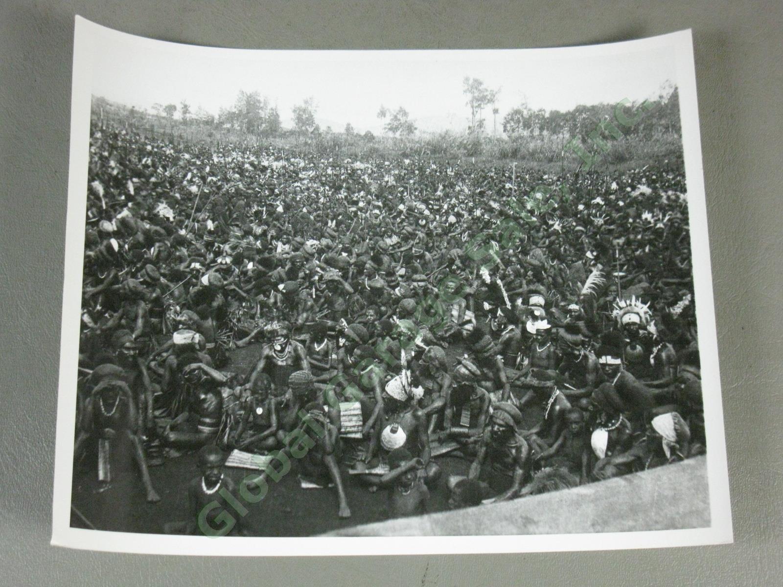 89 Original 1940s WWII Papua New Guinea Natives US Army Press Photos Lot 8"x10"+ 13