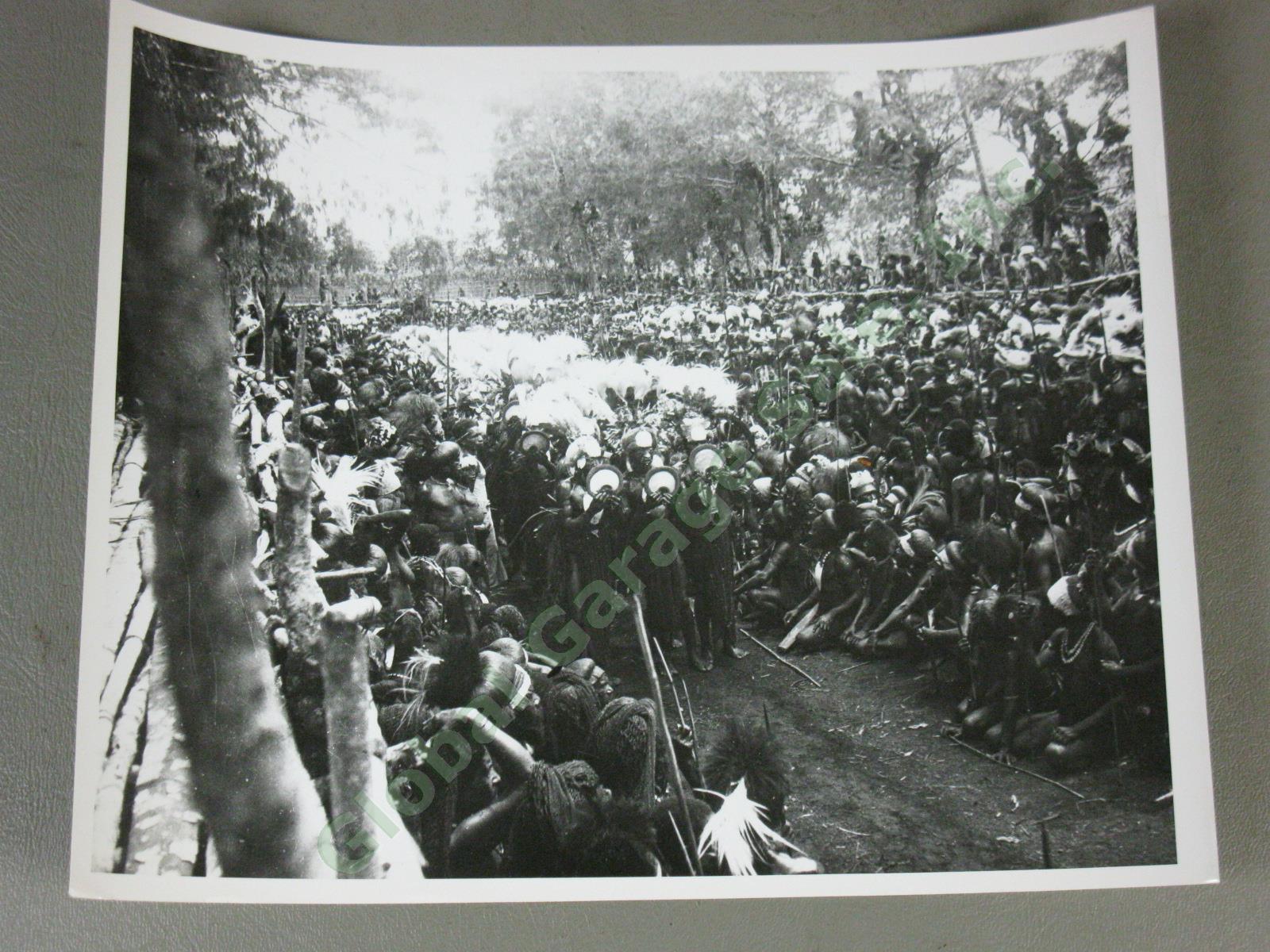89 Original 1940s WWII Papua New Guinea Natives US Army Press Photos Lot 8"x10"+ 15