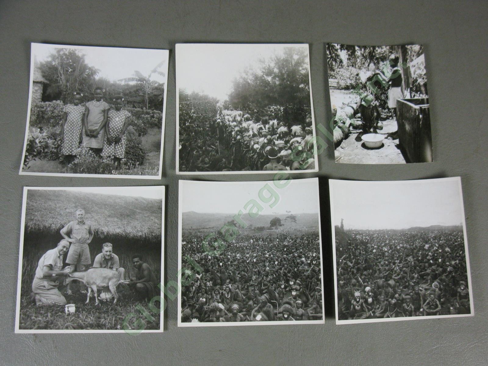 89 Original 1940s WWII Papua New Guinea Natives US Army Press Photos Lot 8"x10"+ 20