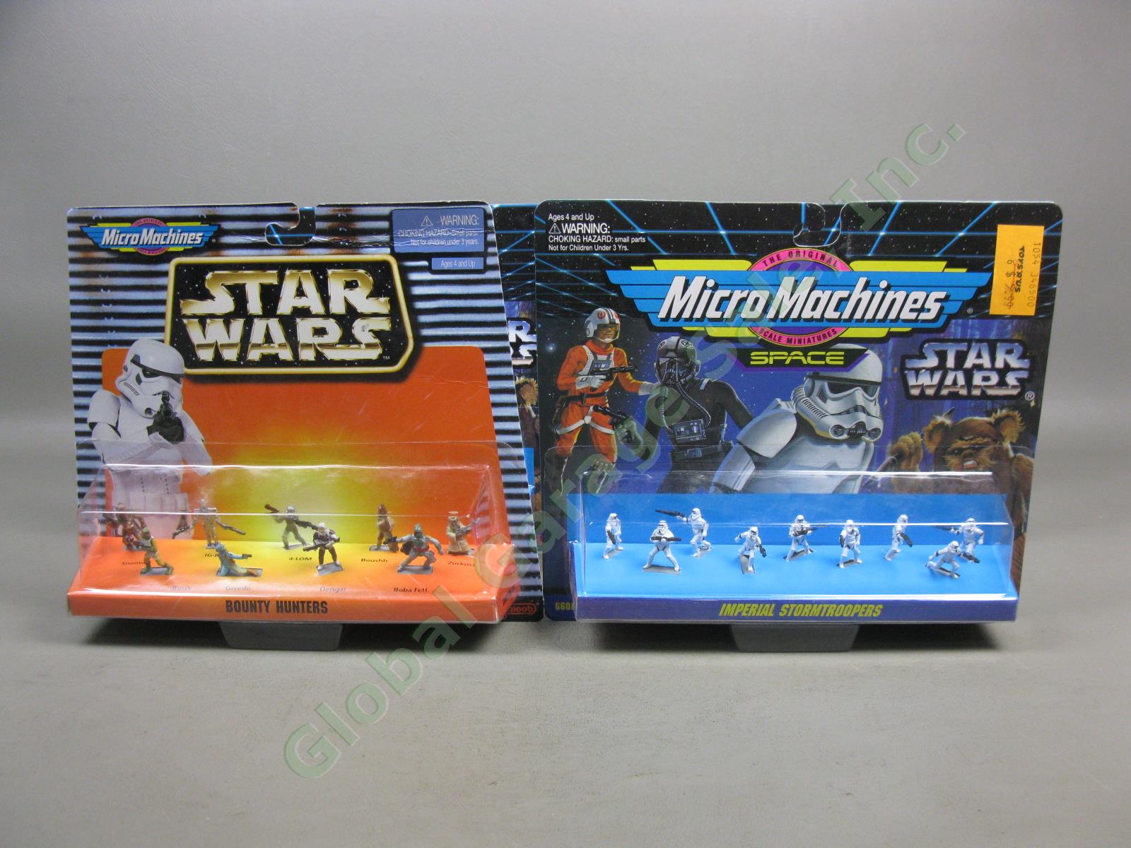 7 New Sealed Galoob Star Wars Micro Machines 9-Figure Pack Sets Lot NO RESERVE!! 3