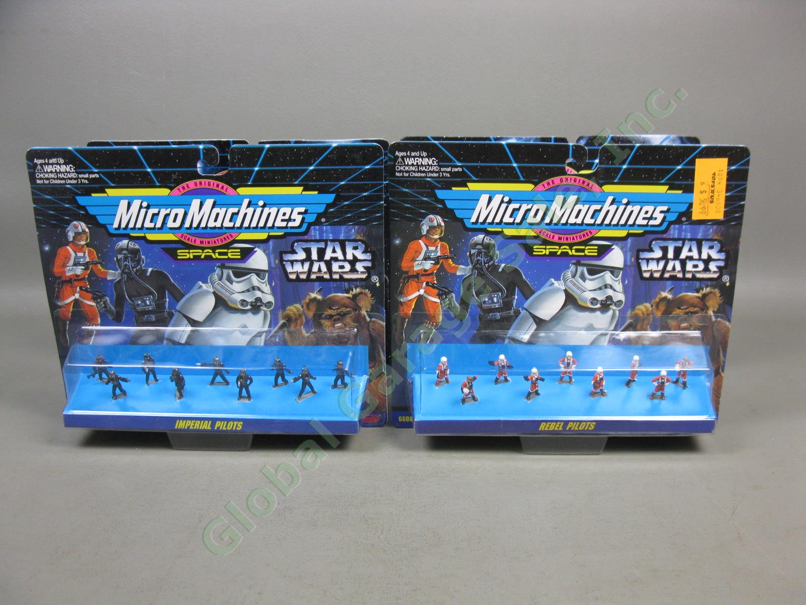7 New Sealed Galoob Star Wars Micro Machines 9-Figure Pack Sets Lot NO RESERVE!! 5