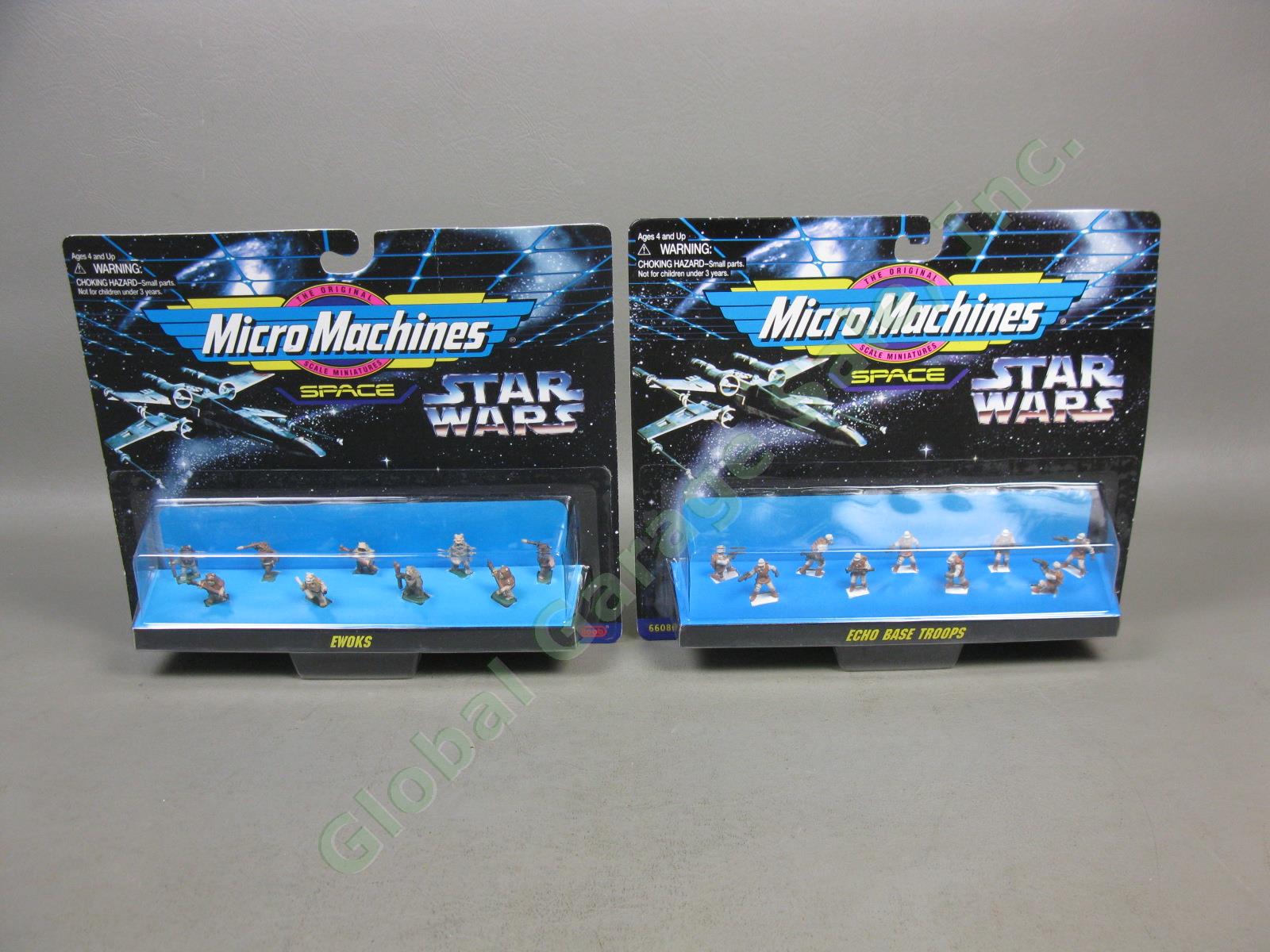 7 New Sealed Galoob Star Wars Micro Machines 9-Figure Pack Sets Lot NO RESERVE!! 7