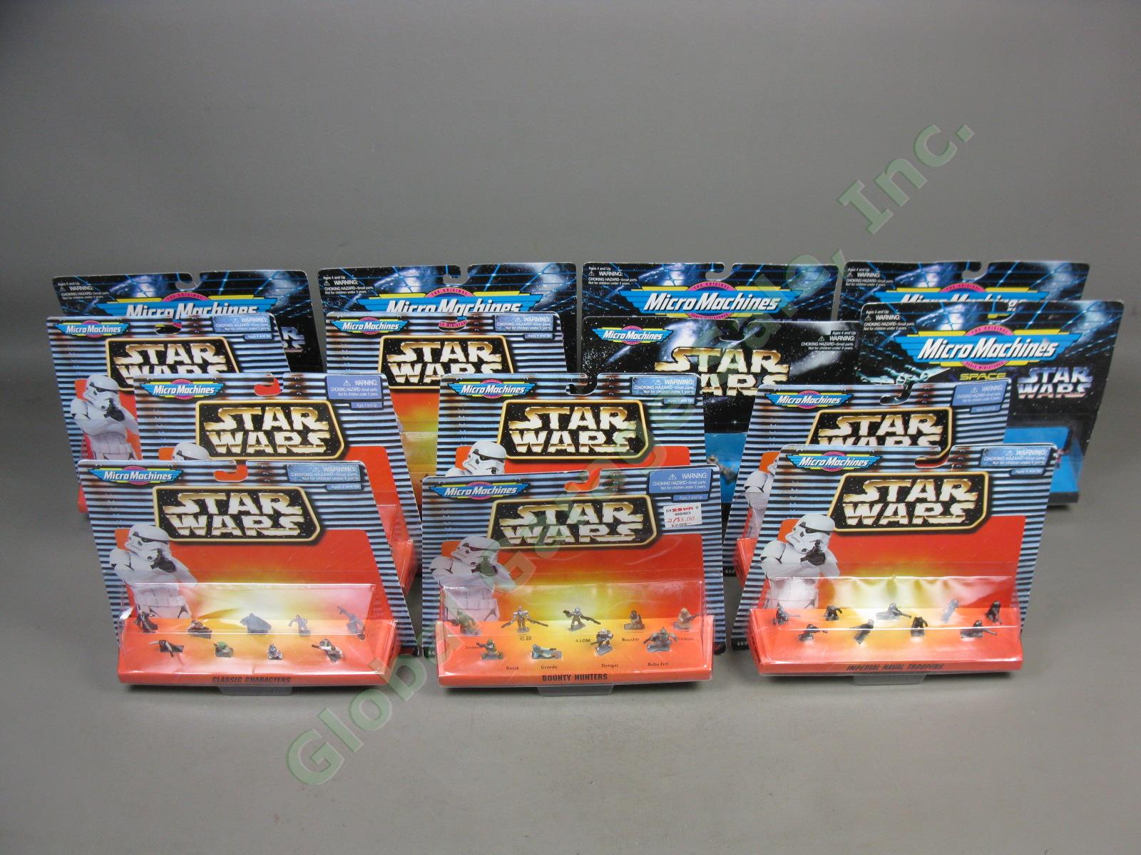 Full Complete Set 14 New Sealed Galoob Star Wars Micro Machines Figures Pack Lot