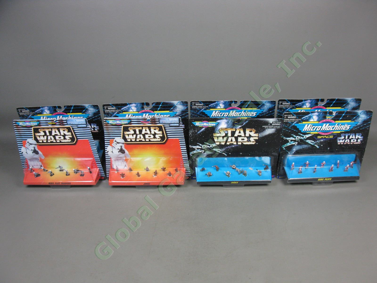 Full Complete Set 14 New Sealed Galoob Star Wars Micro Machines Figures Pack Lot 4