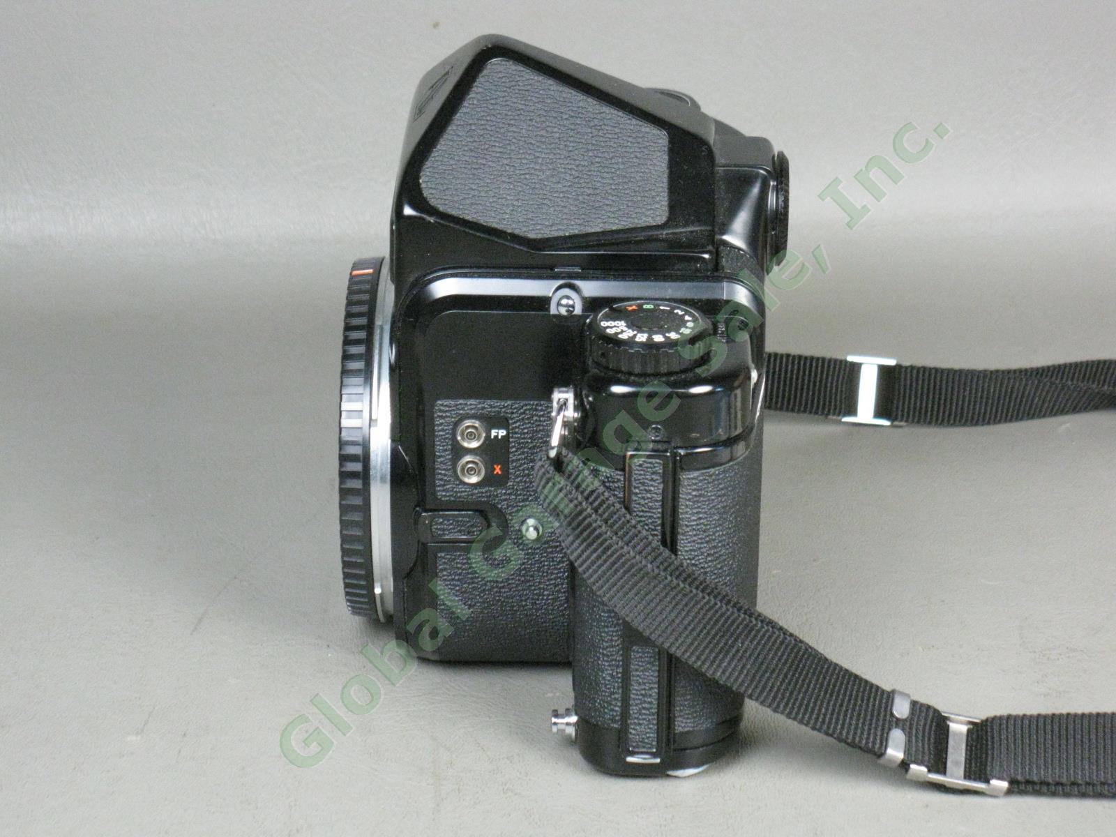 Asahi Pentax 6x7 Medium Format Camera + Takumar 200mm 1:4 f/4 Lens Domke Bag NR 2