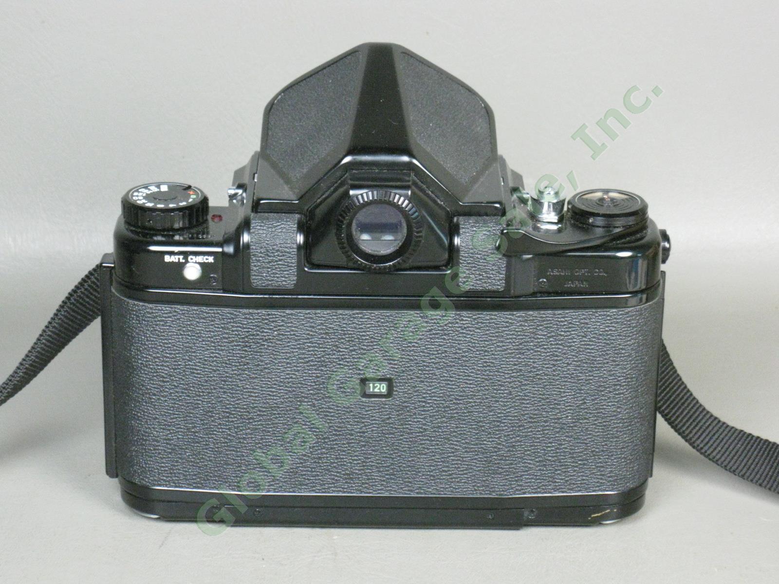 Asahi Pentax 6x7 Medium Format Camera + Takumar 200mm 1:4 f/4 Lens Domke Bag NR 3
