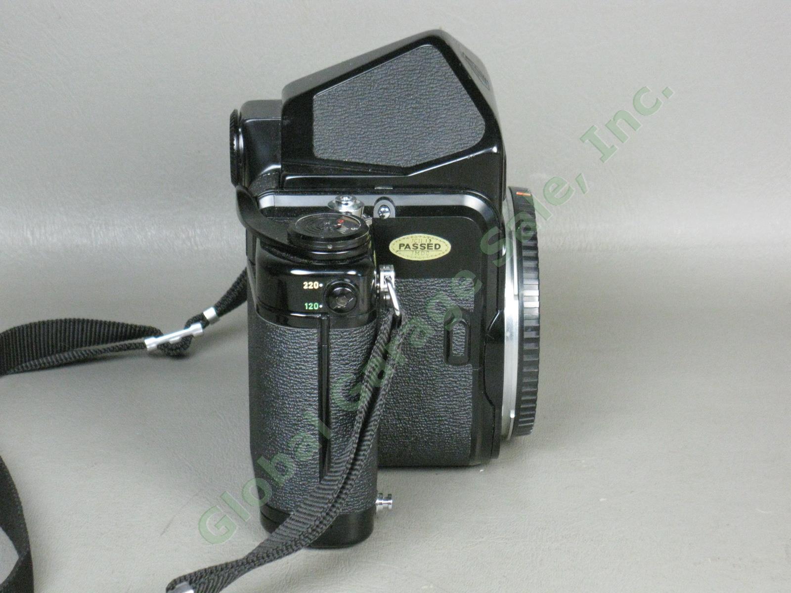 Asahi Pentax 6x7 Medium Format Camera + Takumar 200mm 1:4 f/4 Lens Domke Bag NR 4