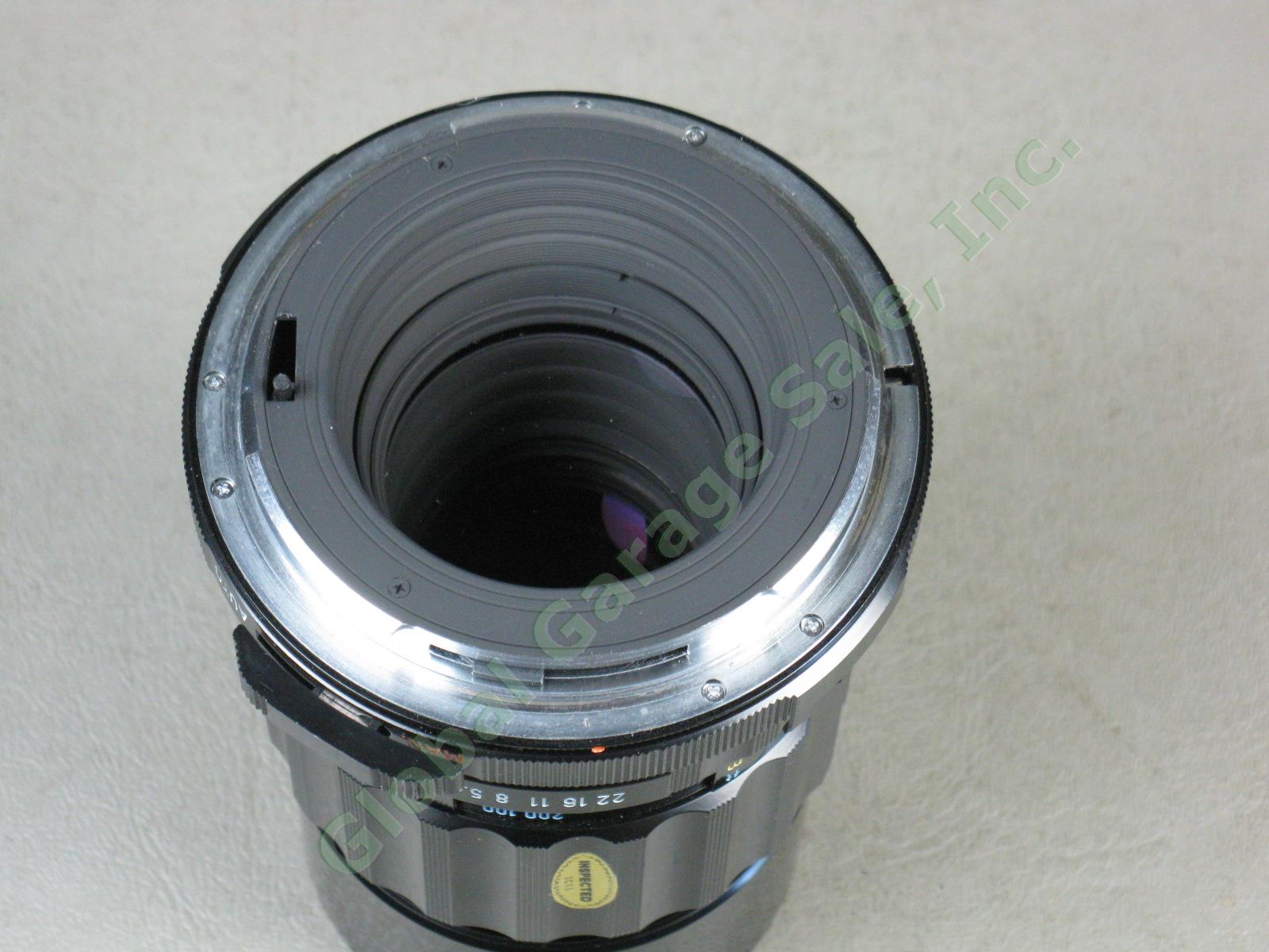 Asahi Pentax 6x7 Medium Format Camera + Takumar 200mm 1:4 f/4 Lens Domke Bag NR 14