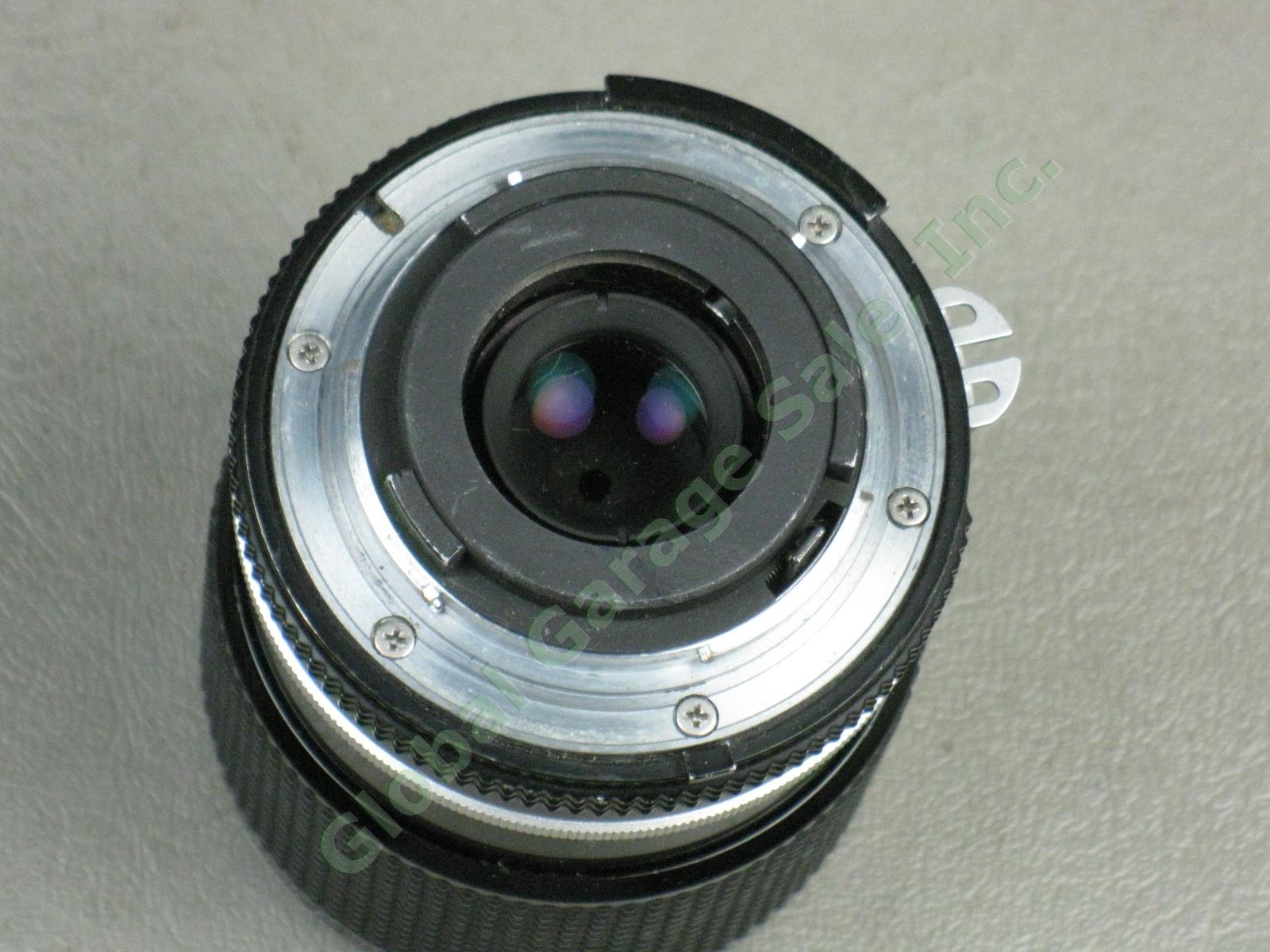 Nikon F 35mm Camera FTn Finder + Nikkor 43-86mm f/3.5 + H 50mm Auto 1:2 Lens Lot 10