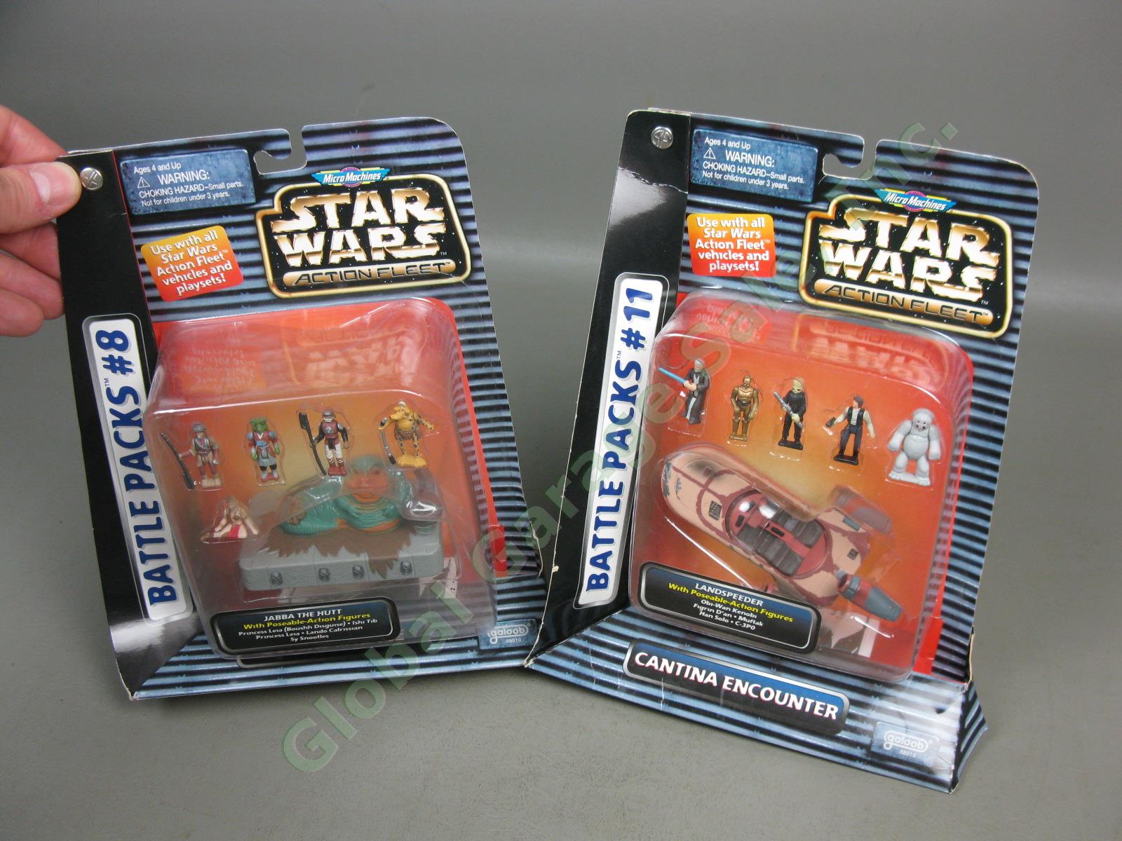8+ Galoob Star Wars Micro Machines Lot New Battle Packs Epic Collections + Loose 6