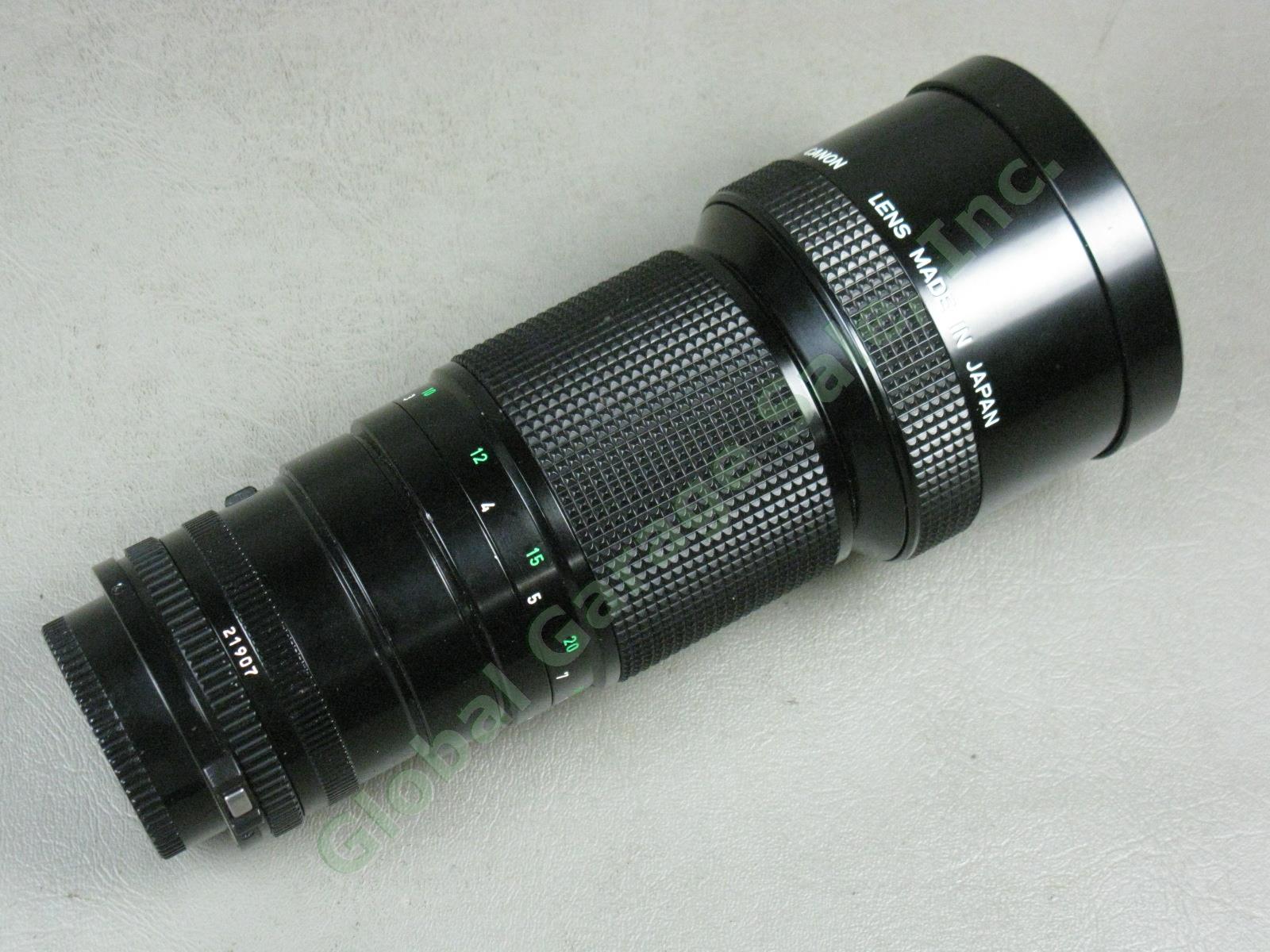 Canon FD 300mm 1:4 f/4 Telephoto Camera Lens 21907 Exc Condition No Reserve! 1