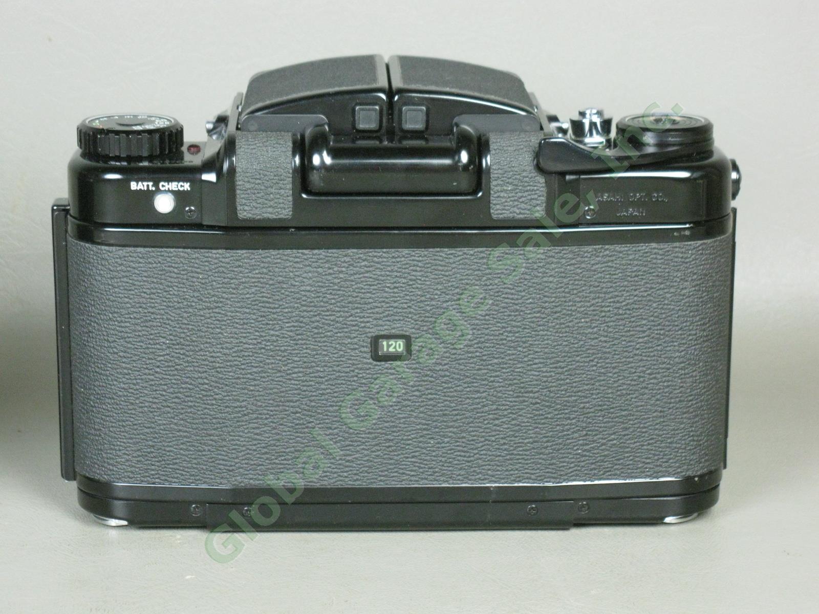 Asahi Pentax 6x7 Medium Format Camera Waist Level Finder Takumar 150mm 2.8 Lens 3