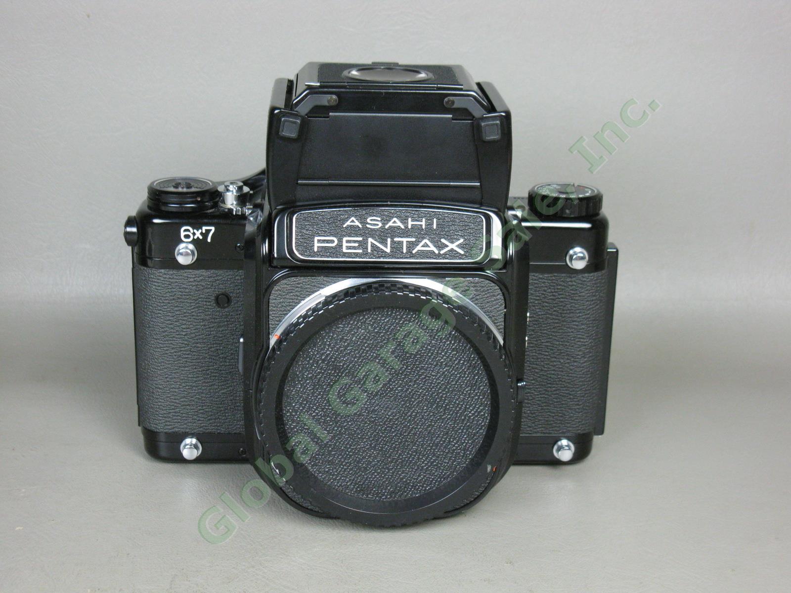 Asahi Pentax 6x7 Medium Format Camera Waist Level Finder Takumar 150mm 2.8 Lens 7