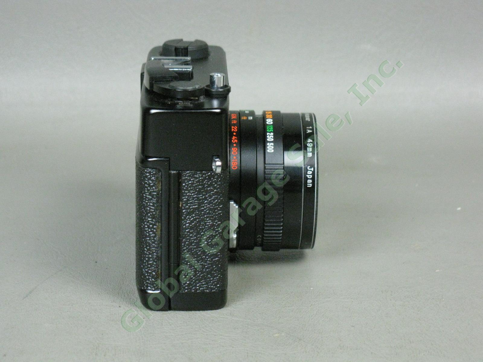 Konica Auto S3 Rangefinder 35mm Camera Hexanon 38mm f/1.8 Lens + X-20 Flash NR! 2