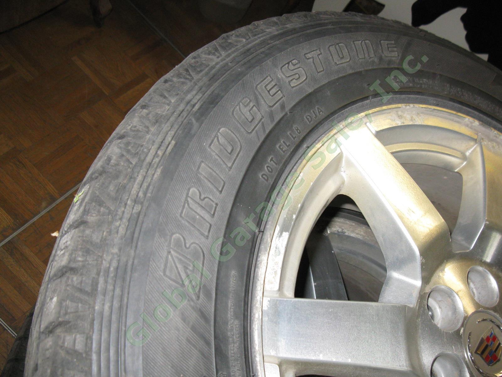 4 17"x 7.5" Rims Wheels + Bridgestone Blizzak 235/65/R17 Snow Tires Cadillac SRX 5