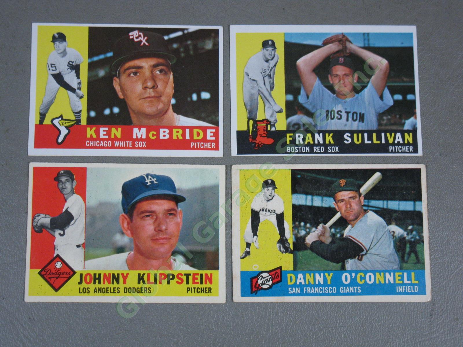 165 VtgTopps 1960 Baseball Card Collection Lot Rookies Teams Senators Braves NR! 6