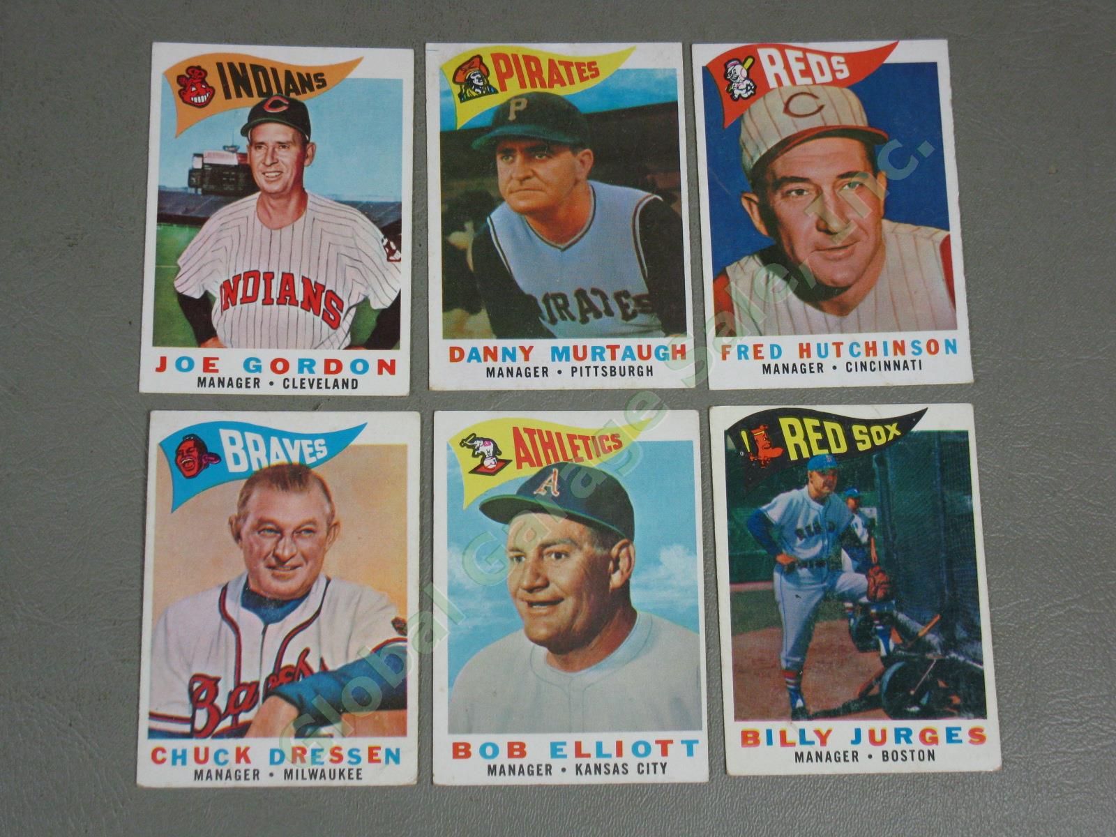 165 VtgTopps 1960 Baseball Card Collection Lot Rookies Teams Senators Braves NR! 8