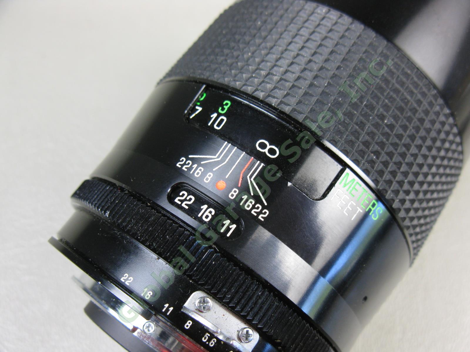 Vivitar Series 1 90mm 1:2.5 VMC Macro Camera Lens 37712642 +Front Cap Nikon Rear 3