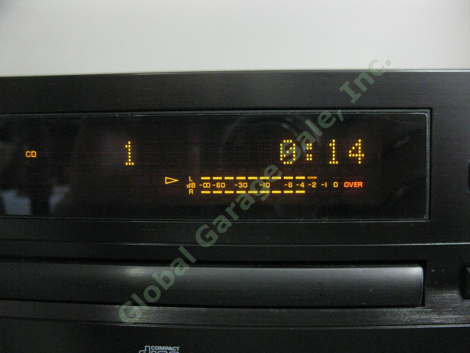 Yamaha CDR-S1000 CD Compact Disc Player Recorder Burner Deck WITH REMOTE Works!! 3