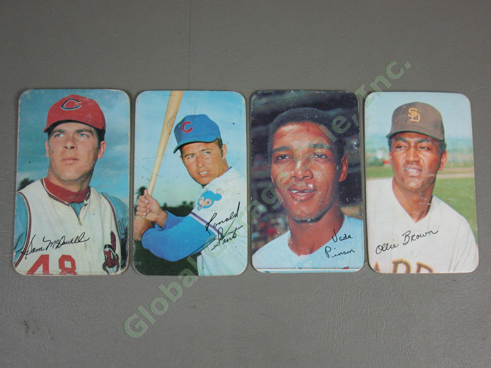 73 Vtg 1970 1971 Topps Super Large Baseball Cards Lot Willie Mays Hank Aaron Yaz 20