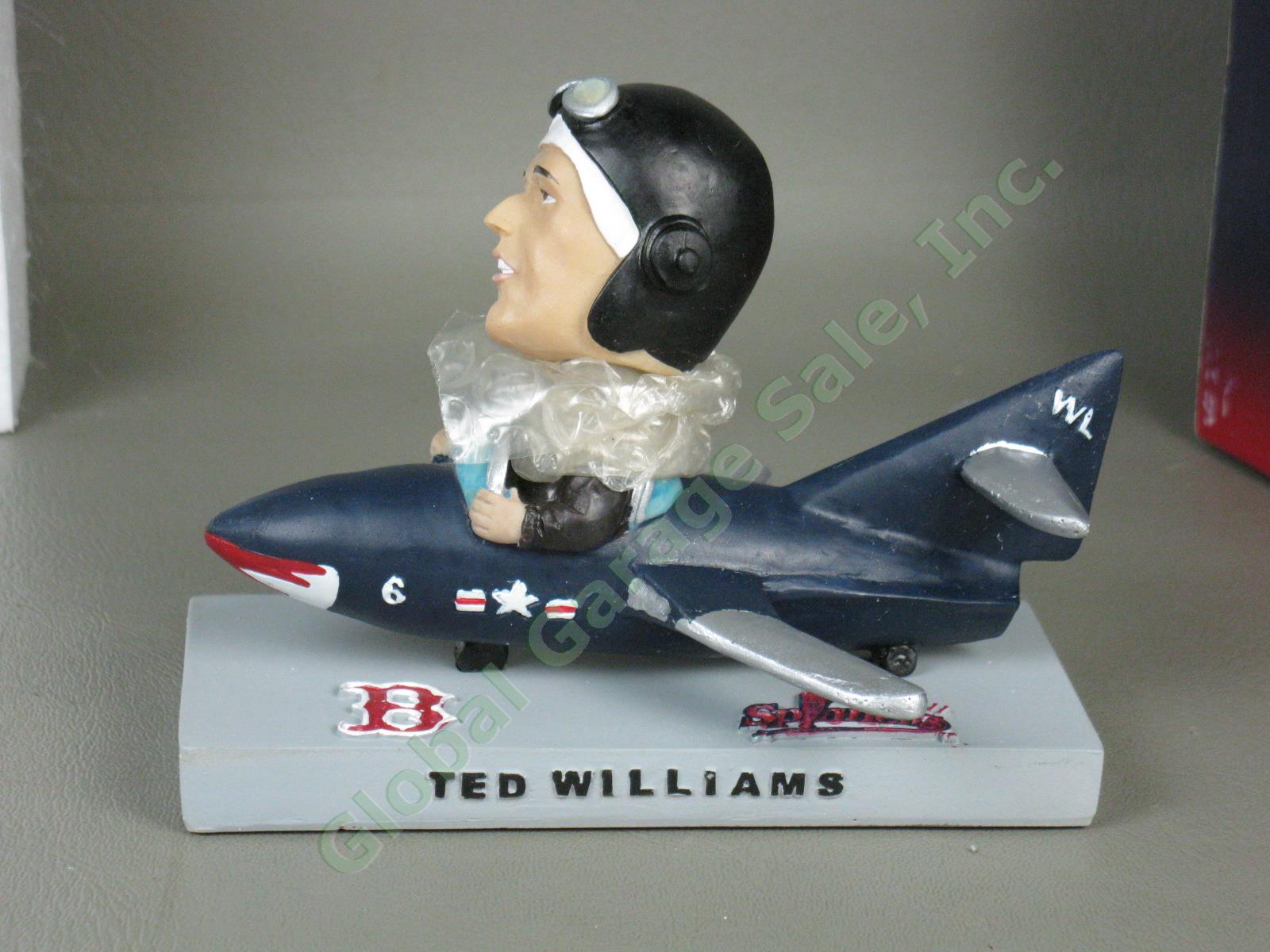 Rare NIB Ted Williams Lowell Spinners Red Sox WWII Jet Pilot Bobblehead 7/1/2008 1