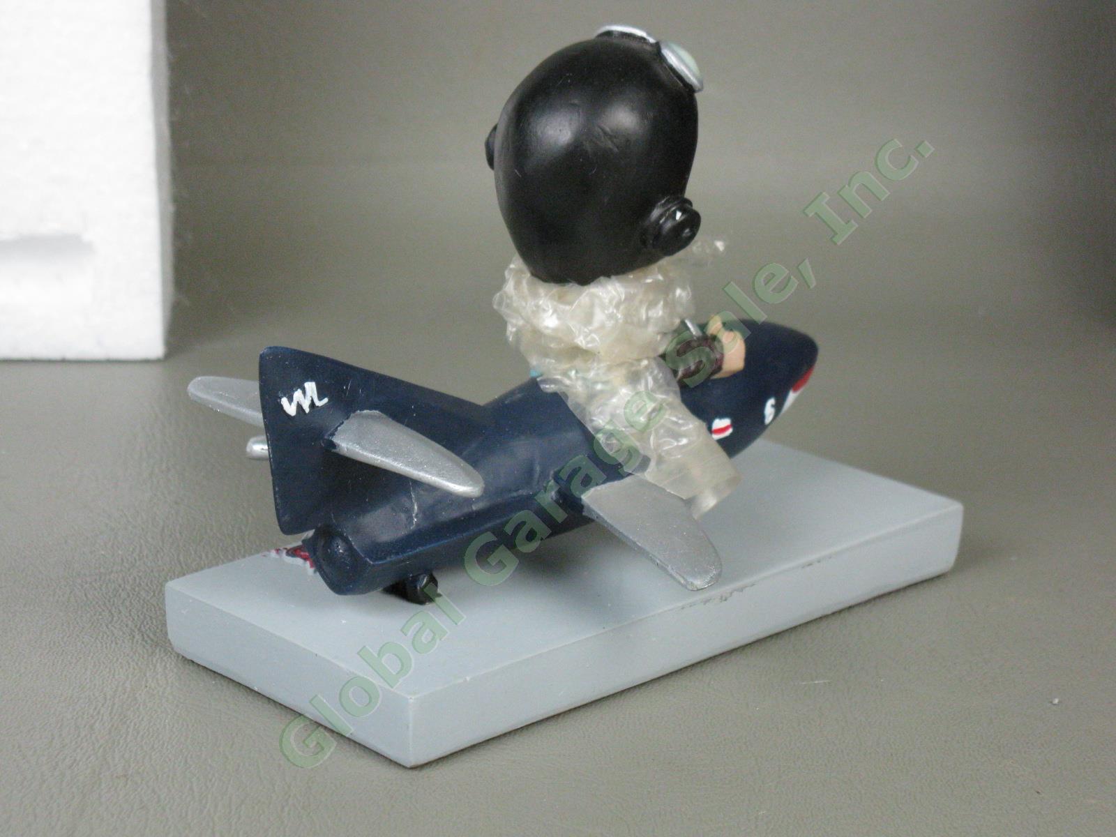Rare NIB Ted Williams Lowell Spinners Red Sox WWII Jet Pilot Bobblehead 7/1/2008 4