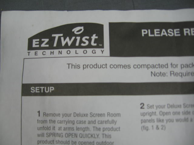 EZ Twist Tent 10