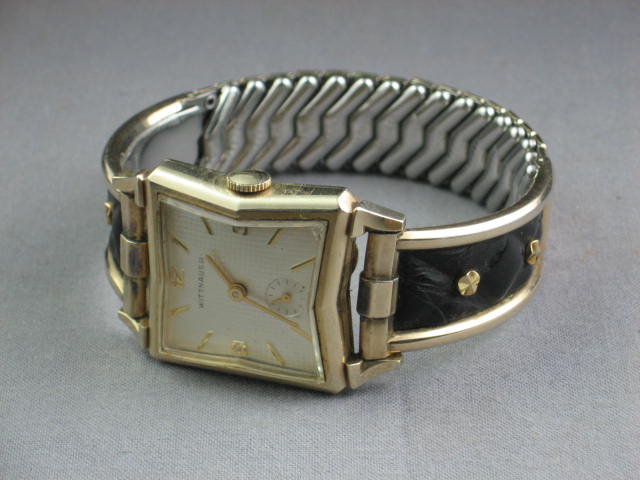 Wittnauer 17 Jewel 17J 10K Gold Filled Swiss Wristwatch