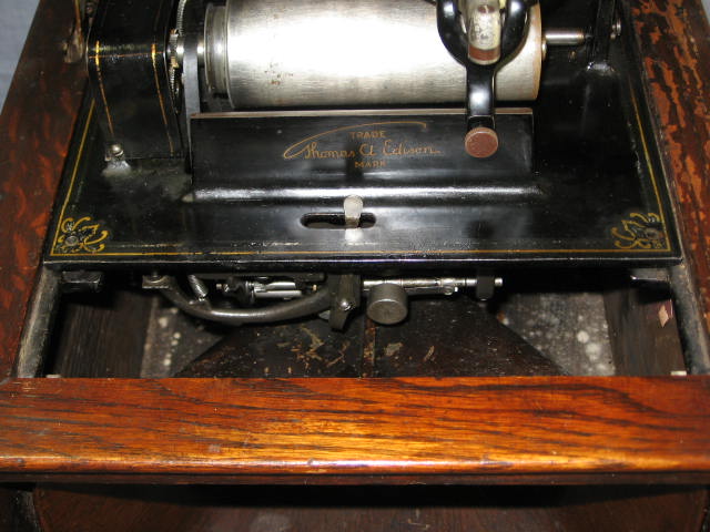 Edison Amberola VIII Cylinder Phonograph Record Player 5